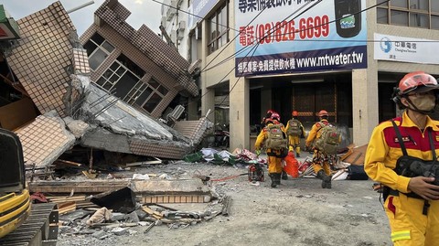 M 7.5 Earthquake Shakes Taiwan, 4 People Killed-57 Injured